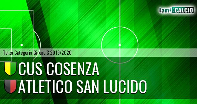 Cus Cosenza - Atletico San Lucido