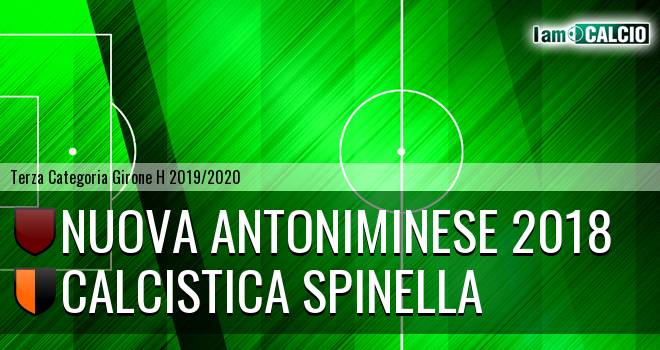 Nuova Antoniminese 2018 - Calcistica Spinella