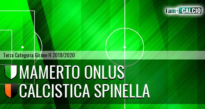 Mamerto Onlus - Calcistica Spinella