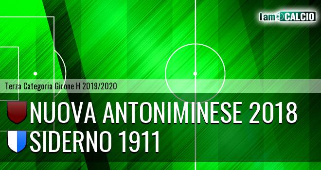 Nuova Antoniminese 2018 - Siderno 1911