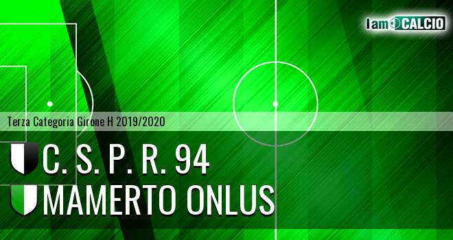 C. S. P. R. 94 - Mamerto Onlus