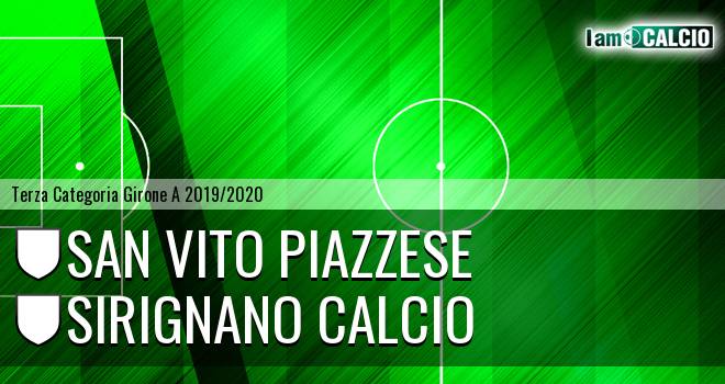 San Vito Piazzese - Atletico Sirignano