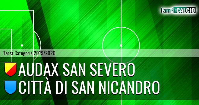 Audax San Severo - Città di San Nicandro