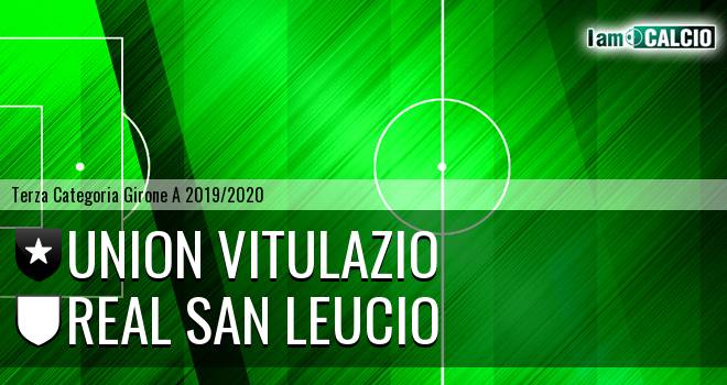 Union Vitulazio - Real San Leucio