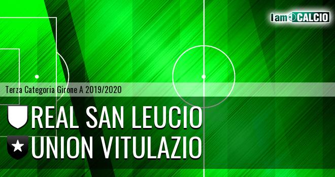 Real San Leucio - Union Vitulazio