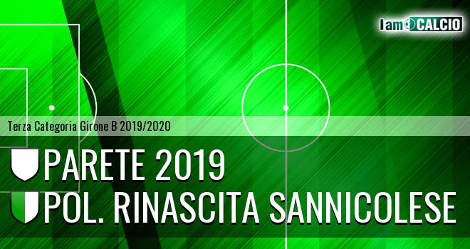 F.C. Parete - Pol. Rinascita Sannicolese