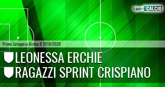 Leonessa Erchie - Ragazzi Sprint Crispiano