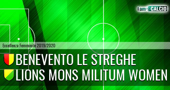 Benevento Le Streghe - Lions Mons Militum Women