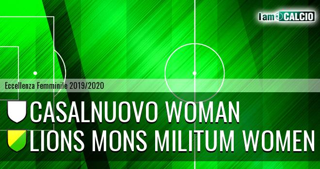 Casalnuovo Woman - Lions Mons Militum Women
