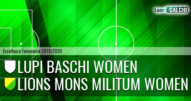 Lupi Baschi Women - Lions Mons Militum Women