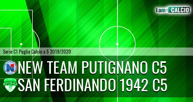 New Team Putignano C5 - San Ferdinando 1942 C5