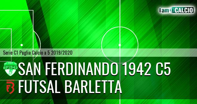 San Ferdinando 1942 C5 - Futsal Barletta