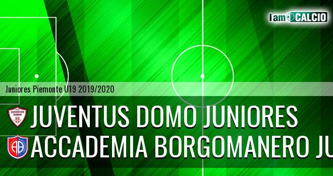 Juventus Domo juniores - Accademia Borgomanero juniores