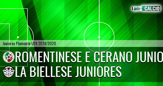 Romentinese e Cerano juniores - La Biellese juniores