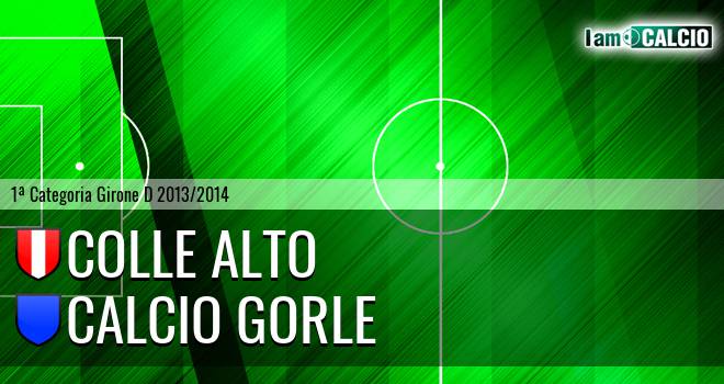 Colle Alto - Calcio Gorle