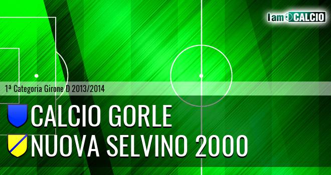 Calcio Gorle - Nuova Selvino 2000