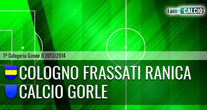 Cologno Frassati Ranica - Calcio Gorle