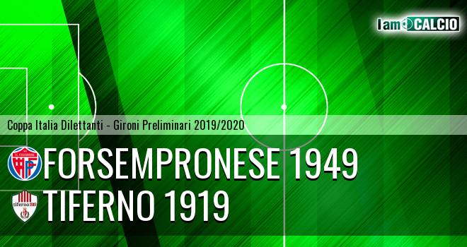 Forsempronese 1949 - Tiferno 1919