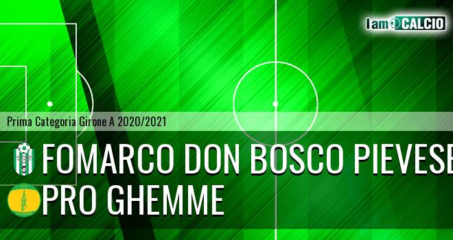 Fomarco Don Bosco Pievese - Pro Ghemme