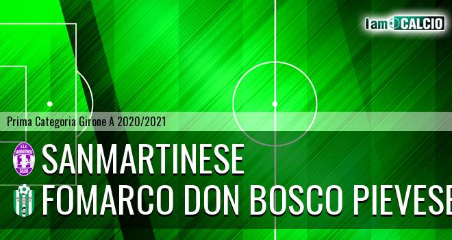 Sanmartinese - Fomarco Don Bosco Pievese