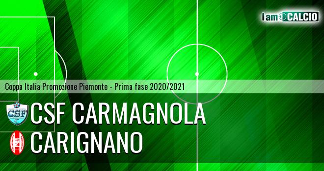 Csf Carmagnola - Carignano