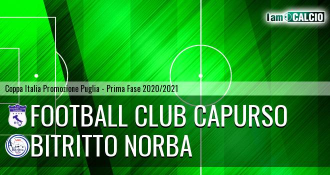 Capurso FC - Bitritto Norba