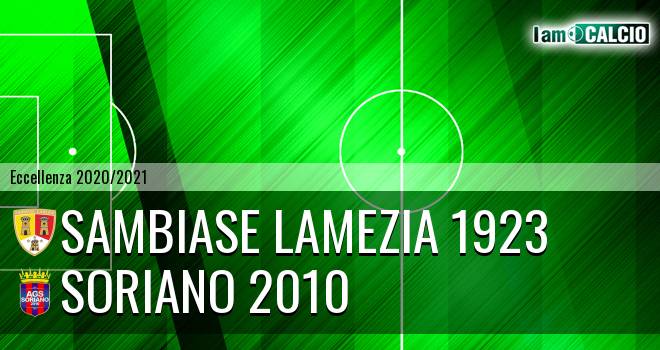Sambiase Lamezia 1923 - Soriano 2010
