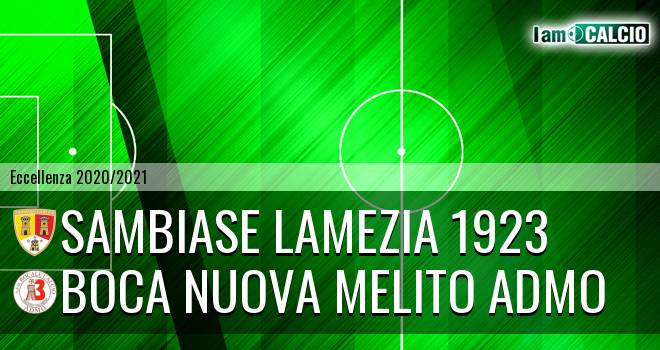 Sambiase Lamezia 1923 - Boca Nuova Melito ADMO