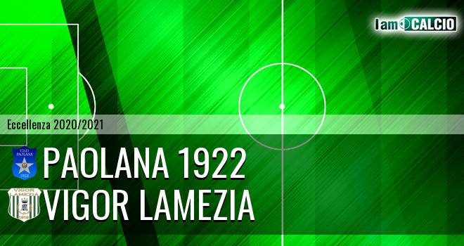 Paolana 1922 - Vigor Lamezia