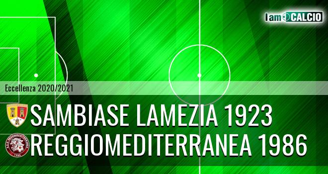 Sambiase Lamezia 1923 - Reggiomediterranea 1986