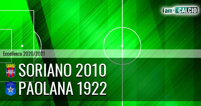Soriano 2010 - Paolana 1922