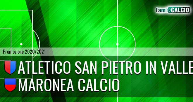 Atletico San Pietro in Valle - Maronea Calcio