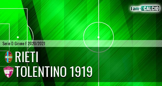 Rieti - Tolentino 1919