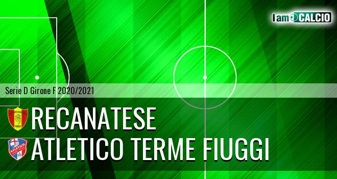 Recanatese - Atletico Terme Fiuggi
