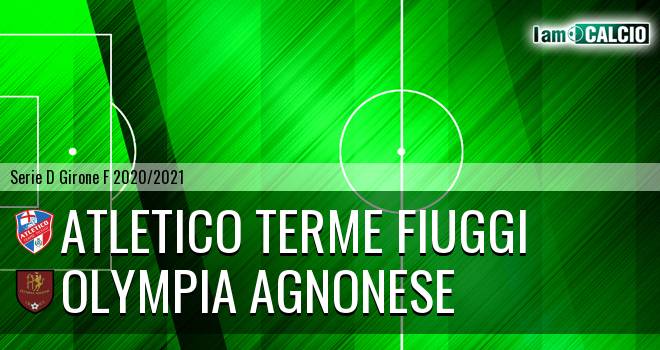 Atletico Terme Fiuggi - Olympia Agnonese