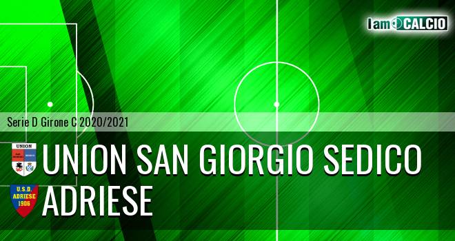 Union San Giorgio Sedico - Adriese