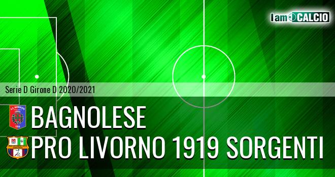 Bagnolese - Pro Livorno 1919