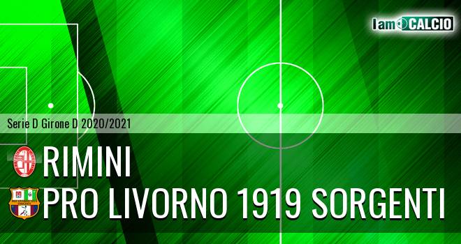 Rimini - Pro Livorno 1919