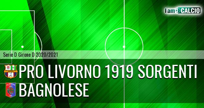 Pro Livorno 1919 - Bagnolese