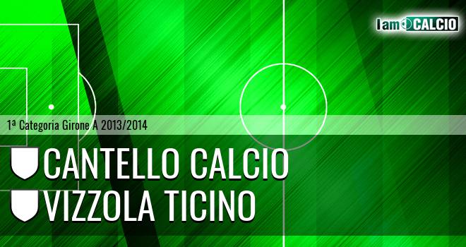 Cantello calcio - Vizzola Ticino