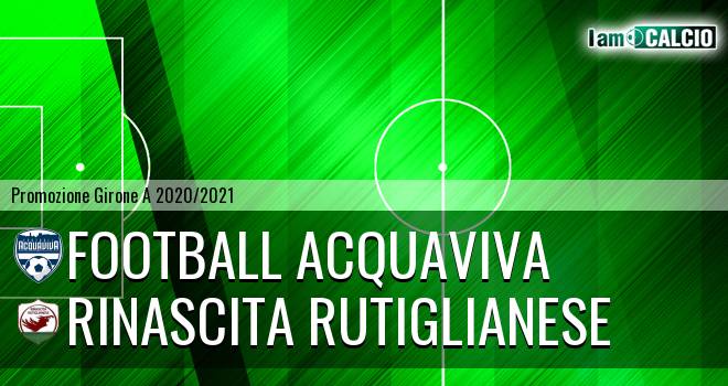 Football Acquaviva - Rinascita Rutiglianese