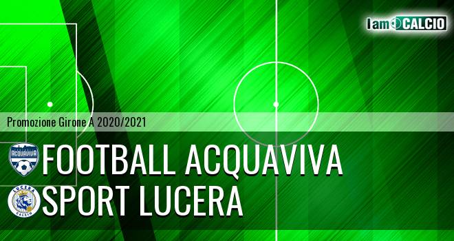 Football Acquaviva - Lucera Calcio
