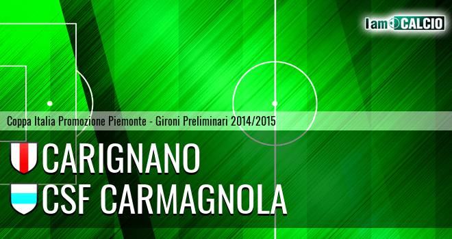 Carignano - Csf Carmagnola