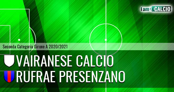 Vairanese Calcio - Rufrae Presenzano