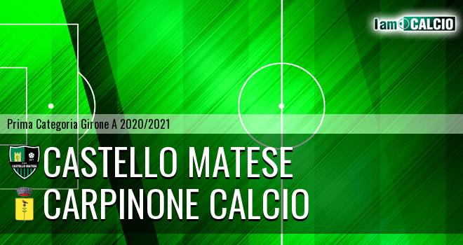 Castello del Matese - Carpinone Calcio