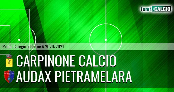 Carpinone Calcio - Audax Pietramelara