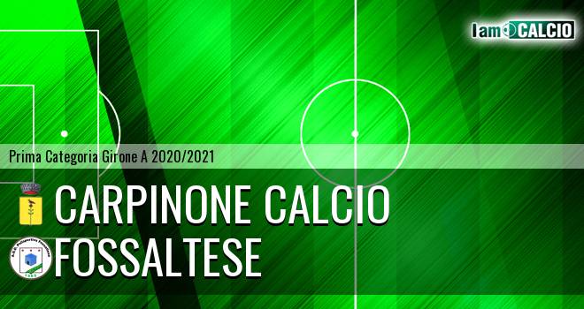 Carpinone Calcio - Fossaltese