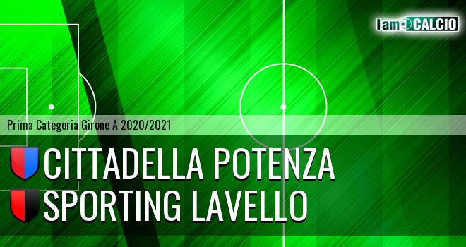 Cittadella Potenza - Sporting Lavello