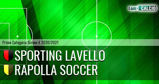 Sporting Lavello - Rapolla Soccer