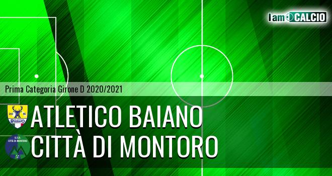 Atletico Baiano - Città di Montoro